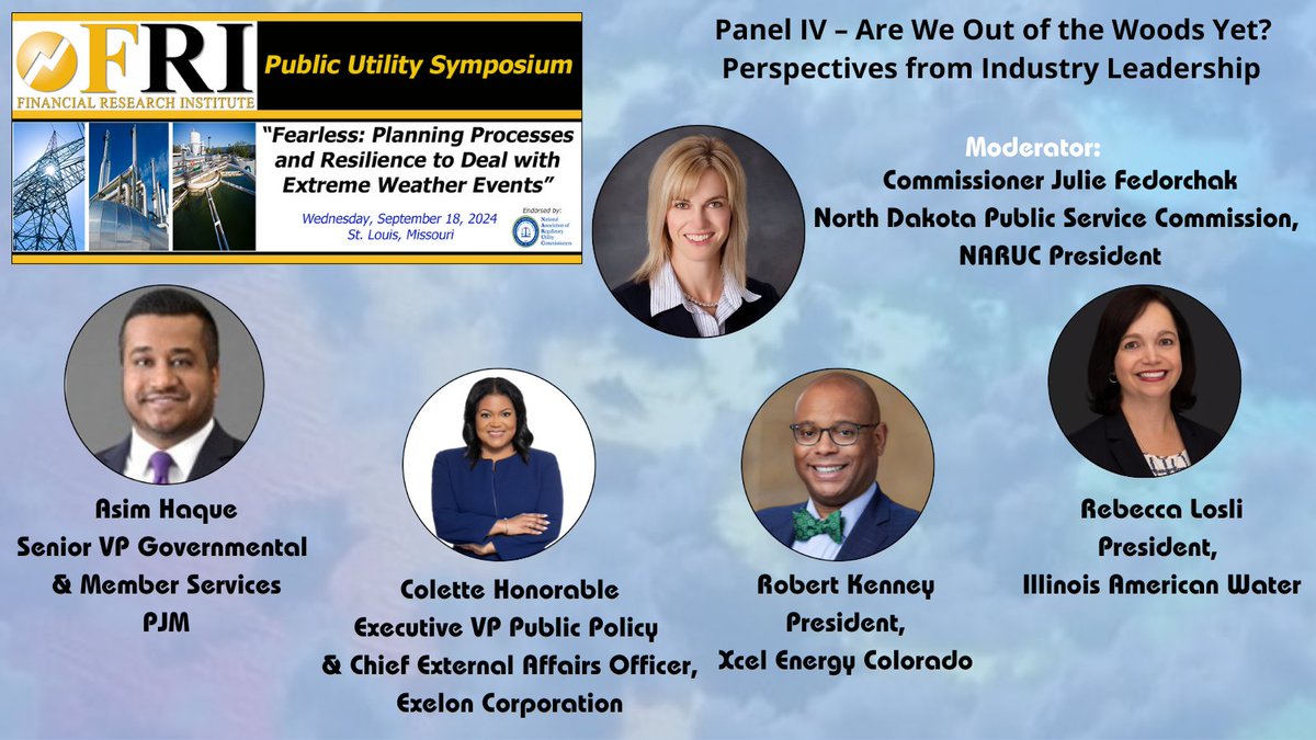Join industry leaders as they provide insight into the factors impacting load growth, how to address challenges with intermittent and dispatchable energy sources, and acquiring financing in times of regulatory and environmental uncertainty. To register: shorturl.at/17qGx