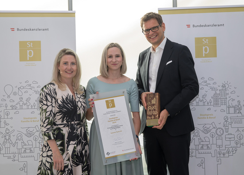 🏅LEITBETRIEB Getzner Textil ist Staatspreisträger „Familie und Beruf“ 🏅

Wir gratulieren recht ❤️-lich zu diesem verdienten Preis 💐

Hier geht es zum ganzen Beitrag: 👉 leitbetrieb.com/at/getzner-tex…