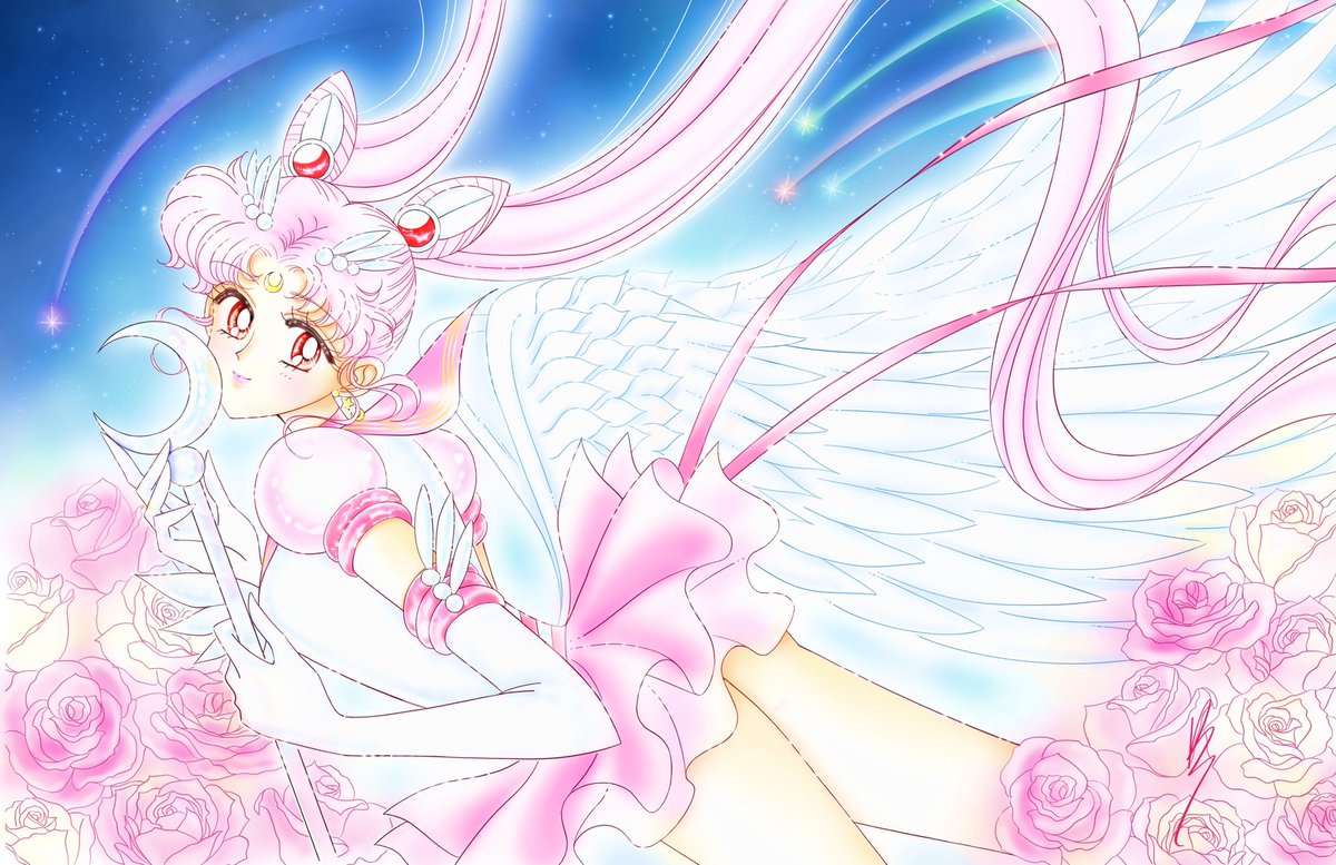 The cover for my #SailorMoon #Manga 

I’ve been working on figuring out the plot, and think I came up with some good ideas, I’ll go into more detail on another post, but I’m really getting excited about this project! 😊