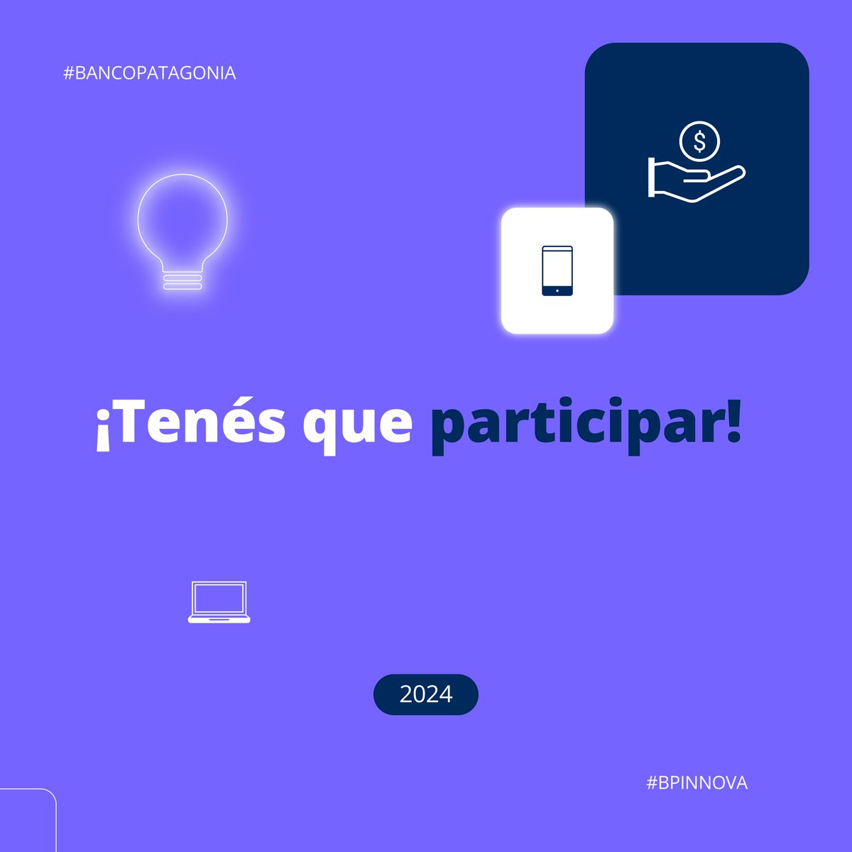 ¿Tenés una solución financiera innovadora y querés presentar tu proyecto? 💡🤓
¡Ya podés participar de #BPInnova 2024!

¡Ingresá a bpiuniversidades.com y conocé el programa para participar.

#BancoPatagonia #Innovación #BPInnova2024 #Bancos #BancoPatagoniaInnova #BPI #BPinnova