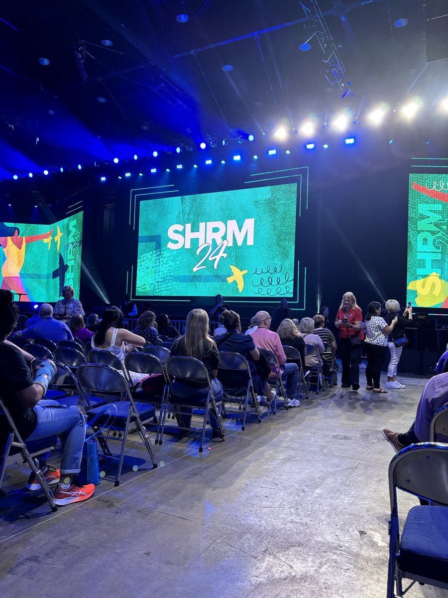 Last day #SHRM2024! Great to see so many colleagues in person. Looking forward to San Diego in 2025!