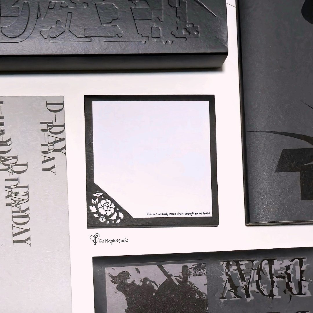 𝘱𝘳𝘰𝘥𝘶𝘤𝘵 𝘥𝘳𝘰𝘱 | 𝘴𝘵𝘪𝘤𝘬𝘺 𝘯𝘰𝘵𝘦 | 𝘮𝘦𝘮𝘰 𝘱𝘢𝘥 
📅 SUGA | Agust D D-Day Inspired  series
D-DAY / Future's gonna be okay
AMYGDALA / And I begin to bloom like a lotus flower once again
PEOPLE PT.2 / You're already more than enough to be loved
#themagicstudio