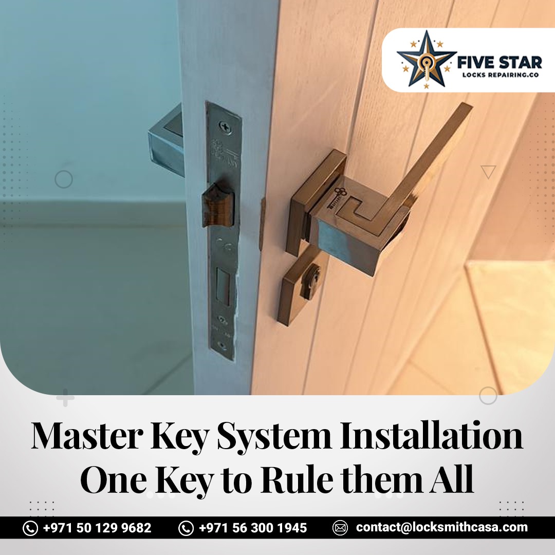 lock_smith_casa's tweet image. Simplify your life with a master key system! Perfect for homeowners, landlords, and businesses. Contact us for installation today!
📞:0563001945
🌐:locksmithcasa.com

#Locksmithdubai #doorlockrepair #Automative24hours #Automative24hrlocksmith #keyduplication #lockoutservice