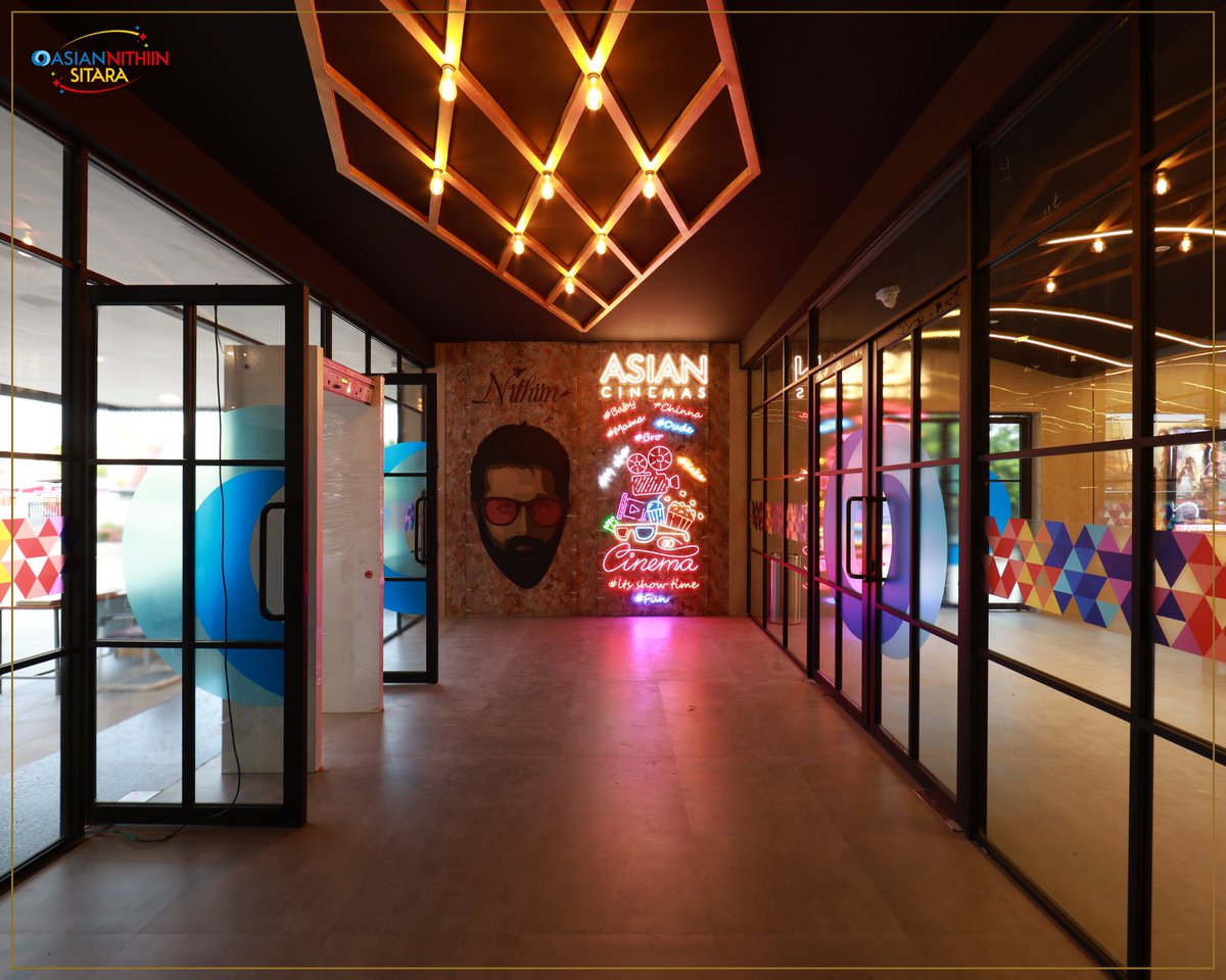 AsianCinemas_'s tweet photo. We're thrilled to announce the grand reopening of the newly renovated Asian Nithiin Sitara in Sangareddy!  @actor_nithiin 🌟

Get ready for an unparalleled movie-watching experience with our first screening #KALKI2898AD‌ From Tomorrow 🔥 

✨ Crystal-clear 4K projection https://t.co/OMPSCNYMDY