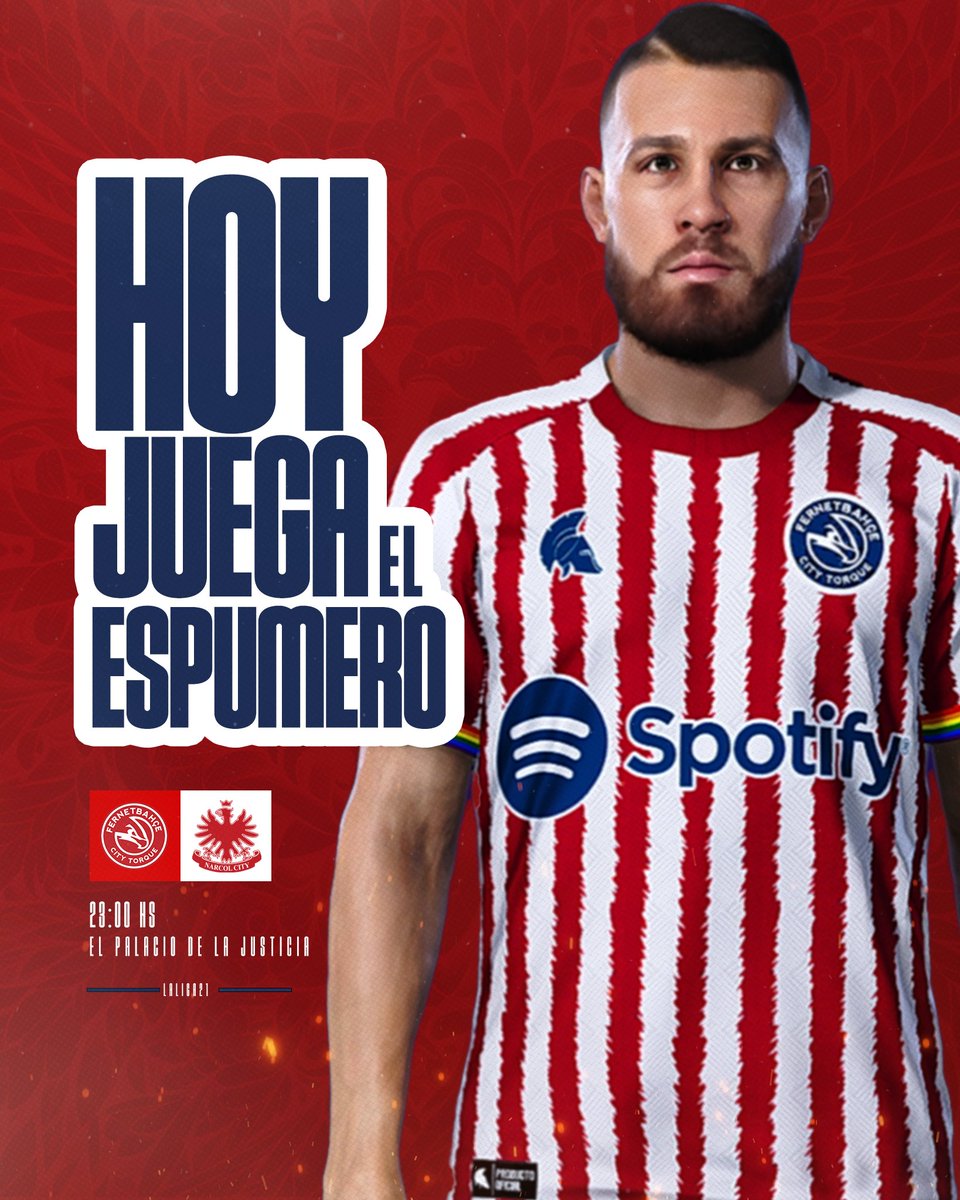 ¡Juega el Espumero!  🫵

🆚 <a href="/NarCOLCity/">#Vamos𝗔𝗻𝗱𝗶𝗻𝗼 🦅</a> 
⏰ 23:00
🏟️ El Palacio de la Justicia (🇨🇴)

#FCTvNAR | @LaLiga21