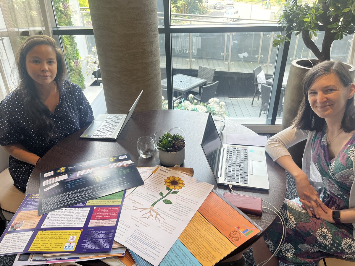 Arrived in Birmingham for Leadership Forum 3 #cohort6 <a href="/NHSDigAcademy/">NHS Digital Academy</a> and just picked up some of the leadership development posters from the printers - very excited for tomorrow!! With <a href="/ToniPage9/">Toni Page</a> and Louie Alvarado 🙌🏼