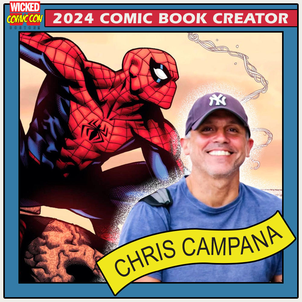 Artist Chris Campana @campanaart1 will join us on August 10-11, 2024 for #WickedComicCon at the Westin Boston Seaport District!

Get tickets now: wickedcomiccon.com

#ChrisCampana #Boston #Massachusetts #ComicCon #comicbookart #comicartist #comicart
