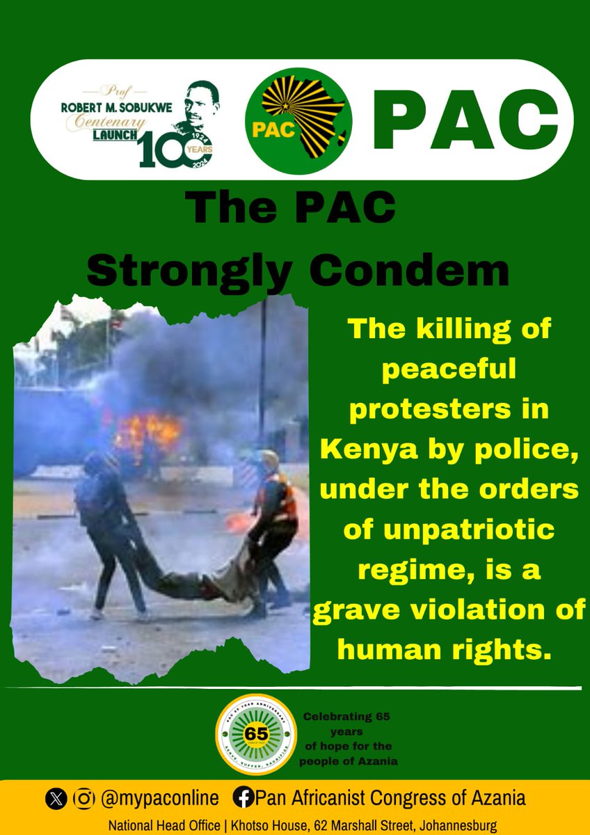 Pan Africanist Congress of Azania (PAC) tweet media