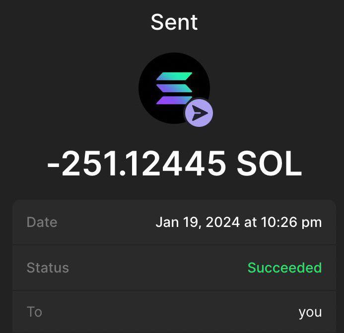 First 777 SOL address will get $SOL in their wallet 👇

Drop your $SOL Address  👇🏻

Thank us later 🔔

First 2️⃣5️⃣0️⃣0️⃣ to interact post