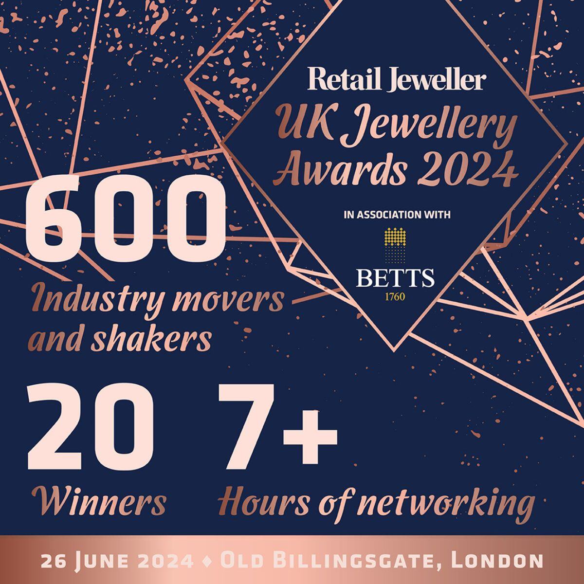 We're very excited about tonight, we have been shortlisted for...
🏆 Bespoke Jeweller of the Year
🏆 Store Design of the Year (St Albans)
🏆 Ethical/Sustainable Business of the Year
at the <a href="/retailjeweller/">retailjeweller</a> <a href="/UKJAwards/">UK Jewellery Awards</a> 2024
Wish us luck! 🤞