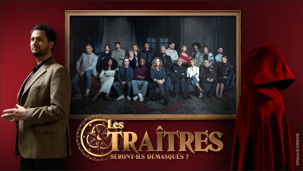 M6 (@m6) on Twitter photo <a href="/Steph_Rotenberg/">Stephane Rotenberg</a> <a href="/CamilleCombal/">Camille Combal</a> DIVERTISSEMENTS (3/7)
#LesTraîtres : seront-ils démasqués ? Parmi 20 personnalités se cachent des Traîtres prêts à tout pour remporter la partie. Ces derniers devront résister à la pression, mentir et manipuler pour passer inaperçus et conserver leur place dans le jeu. <a href="/Steph_Rotenberg/">Stephane Rotenberg</a> <a href="/CamilleCombal/">Camille Combal</a> DIVERTISSEMENTS (3/7)
#LesTraîtres : seront-ils démasqués ? Parmi 20 personnalités se cachent des Traîtres prêts à tout pour remporter la partie. Ces derniers devront résister à la pression, mentir et manipuler pour passer inaperçus et conserver leur place dans le jeu.