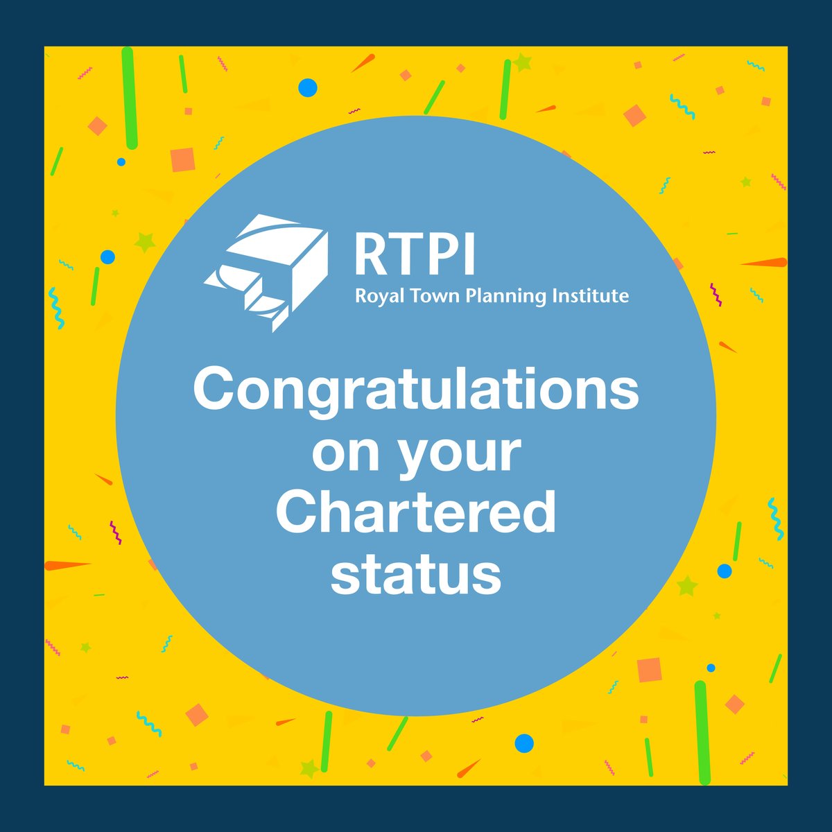 RTPIPlanners's tweet image. Congratulations to all those who have passed the Assessment of Professional Competence (APC) and are now Chartered Members of the RTPI. 🙌

In recognition of this fantastic achievement, look out in the welcome email for an invite to a celebratory event in your region or nation.