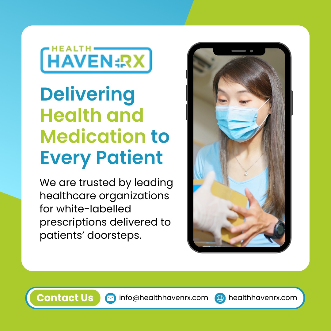 Join the movement towards accessible healthcare for all! 🌍 Our white-labeled prescriptions, trusted by top healthcare organizations, bring health and medication to every patient's doorstep. Take action today for a healthier tomorrow! 💊

Get in touch with us to learn more!