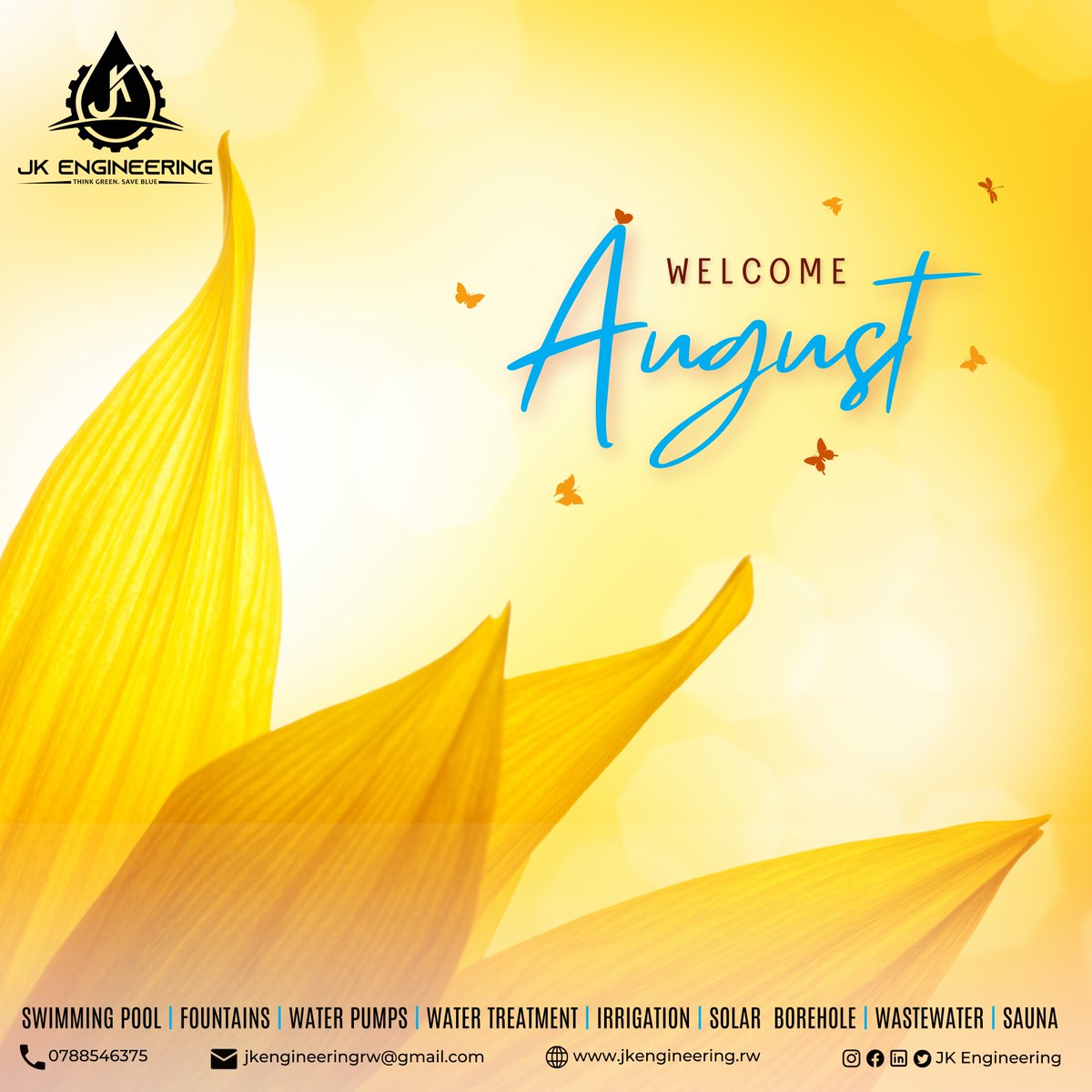 Welcome August!🌞✨