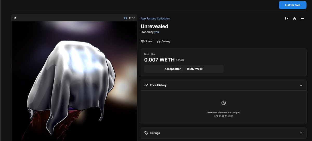 Minted my <a href="/boredslotcom/">Bored Slot Official</a> I believe in you guys