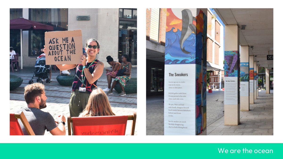 Exe_Innovation's tweet photo. Had a fantastic time celebrating We Are The Ocean at
@Princesshay yesterday! 🐳

This project united 400 kids from the UK and UAE to take action for our ocean. The event showcased amazing artwork, poetry, music, and creativity.

Discover We Are the Ocean👉 https://t.co/RBXy8SBbC5 https://t.co/JZfI7PwST6