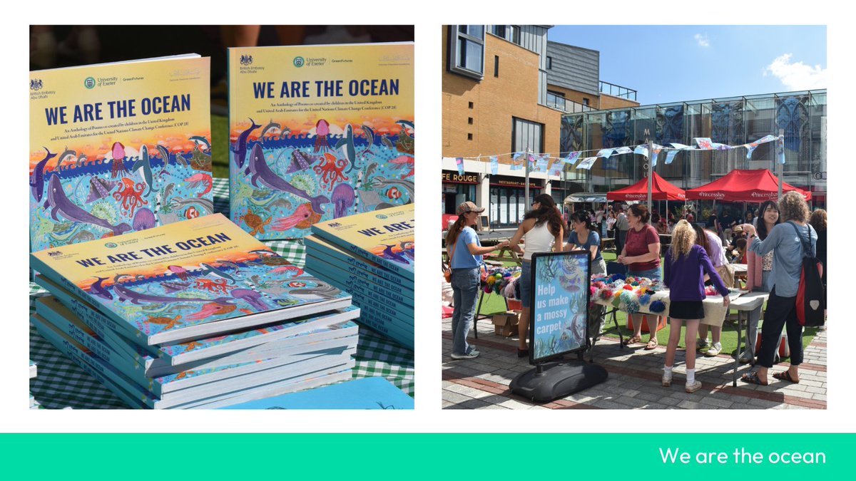 Exe_Innovation's tweet photo. Had a fantastic time celebrating We Are The Ocean at
@Princesshay yesterday! 🐳

This project united 400 kids from the UK and UAE to take action for our ocean. The event showcased amazing artwork, poetry, music, and creativity.

Discover We Are the Ocean👉 https://t.co/RBXy8SBbC5 https://t.co/JZfI7PwST6