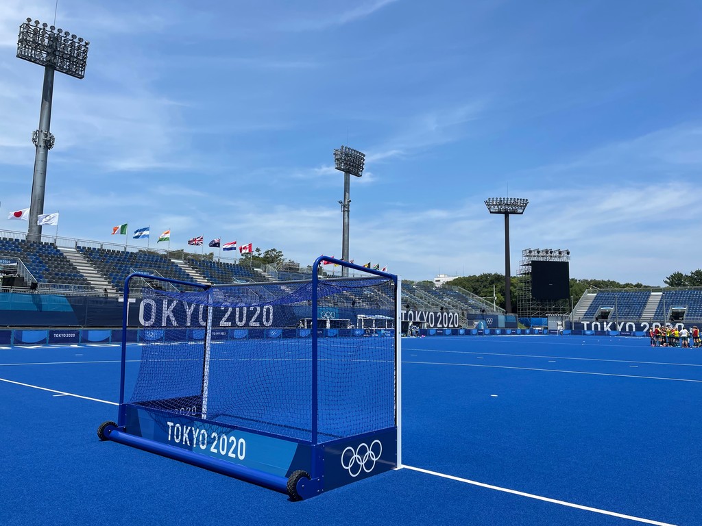 HarrodSport's tweet photo. The Olympics are just 1 month away! 🙌

Here's a little throwback to our involvement in the Tokyo 2020 Olympics when we supplied our FIH Class 1 Weighted Hockey Goals! We're thrilled to be doing the same again for Paris 2024 🏑 https://t.co/vw49gs4MXz