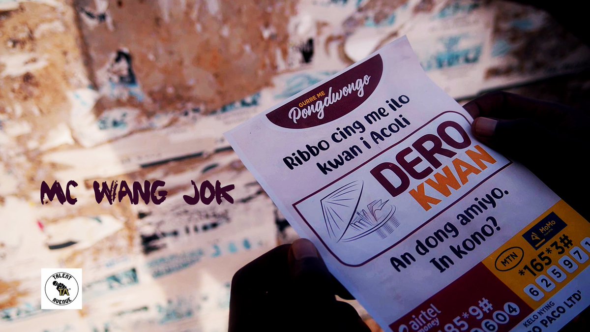 Watch here: youtu.be/hnKWAiOxDXQ?si…
DERO KWAN - <a href="/McWangJok/">Mc Wang Jok.</a> track 4 from Min Obibii (Mother of a Beast) Album. 
#DeroKwan #McWangJok #MinObibiiAlbum #talentaveug