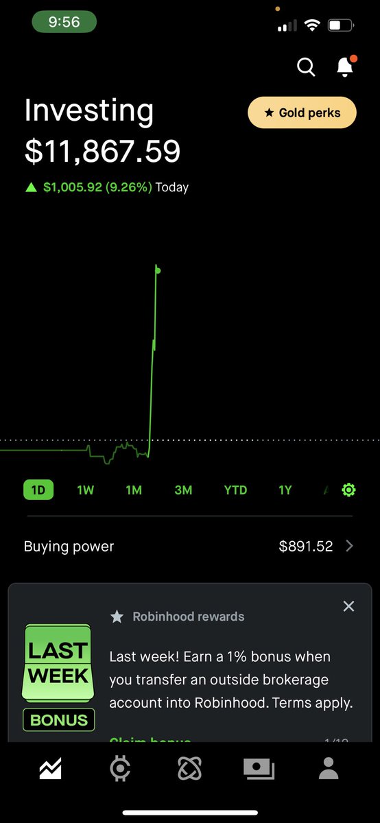 $RBLX AND $ROKU PRINTED TODAY RAN OUTTA BP ON WEBULL HAD TO SWITCH TO ROBIN FOR RBLX 🚀🚀🚀