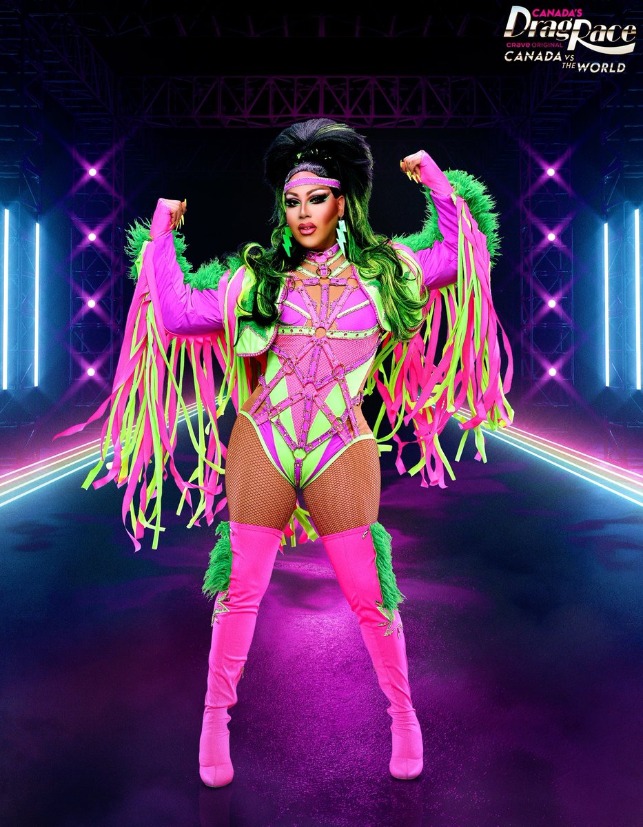 AlexisMateo79's tweet photo. Time to take over the world 🌎 🇵🇷🇺🇸@canadasdragrace #canadavstheworkd https://t.co/iTvAfzxhQh