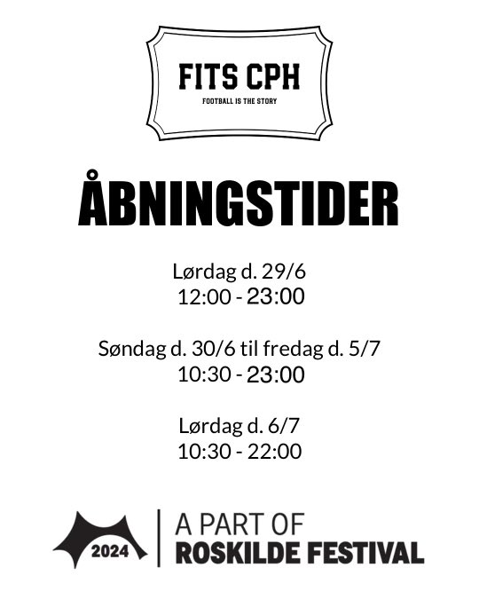 fitscph's tweet image. Info vedrørende #RF24 ⚽️