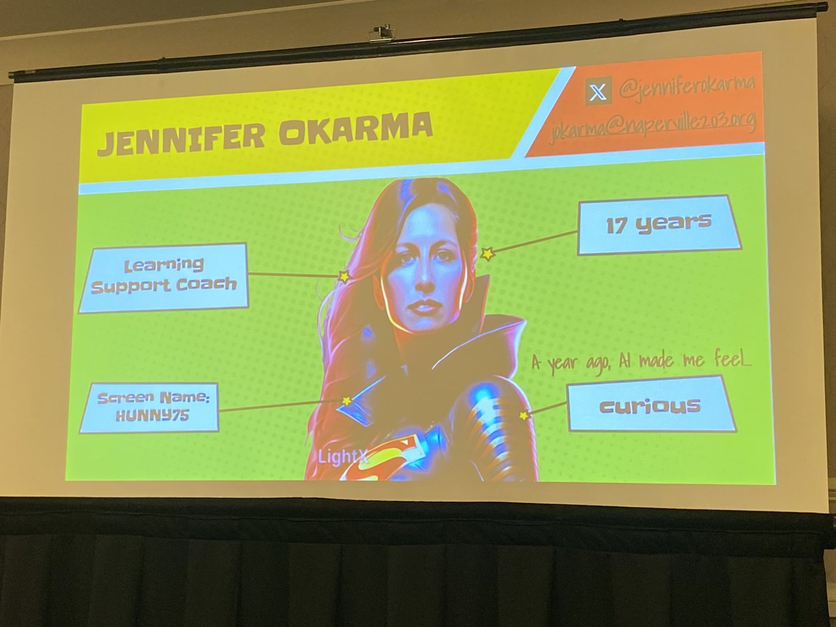 Allison Boutet (@allisonboutet) on Twitter photo Incredibly proud of our <a href="/KJHSEagles/">Kennedy Eagles</a> AI Avengers and how they showcased their talents, vulnerability, & love for our <a href="/Naperville203/">Naperville 203</a> students at the 2024 Future Focused Schools Conference! #Elevate203 Incredibly proud of our <a href="/KJHSEagles/">Kennedy Eagles</a> AI Avengers and how they showcased their talents, vulnerability, & love for our <a href="/Naperville203/">Naperville 203</a> students at the 2024 Future Focused Schools Conference! #Elevate203