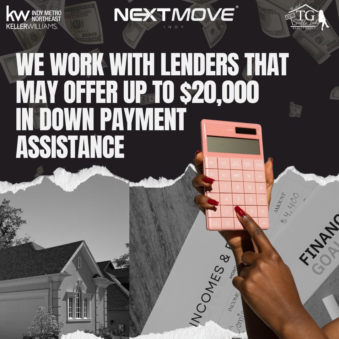 ClazzyT's tweet photo. Would you like to learn how to get money towards a down payment on a home? Contact Tumikia today to find out more! 317-658-5275 #Buyers #Downpayment #RealEstate #DownpaymentAssistance #NextMoveIndy #Indy #HappyClients #TGSI #TumikiaGilbert #Realtor https://t.co/tvlY4nuU2M