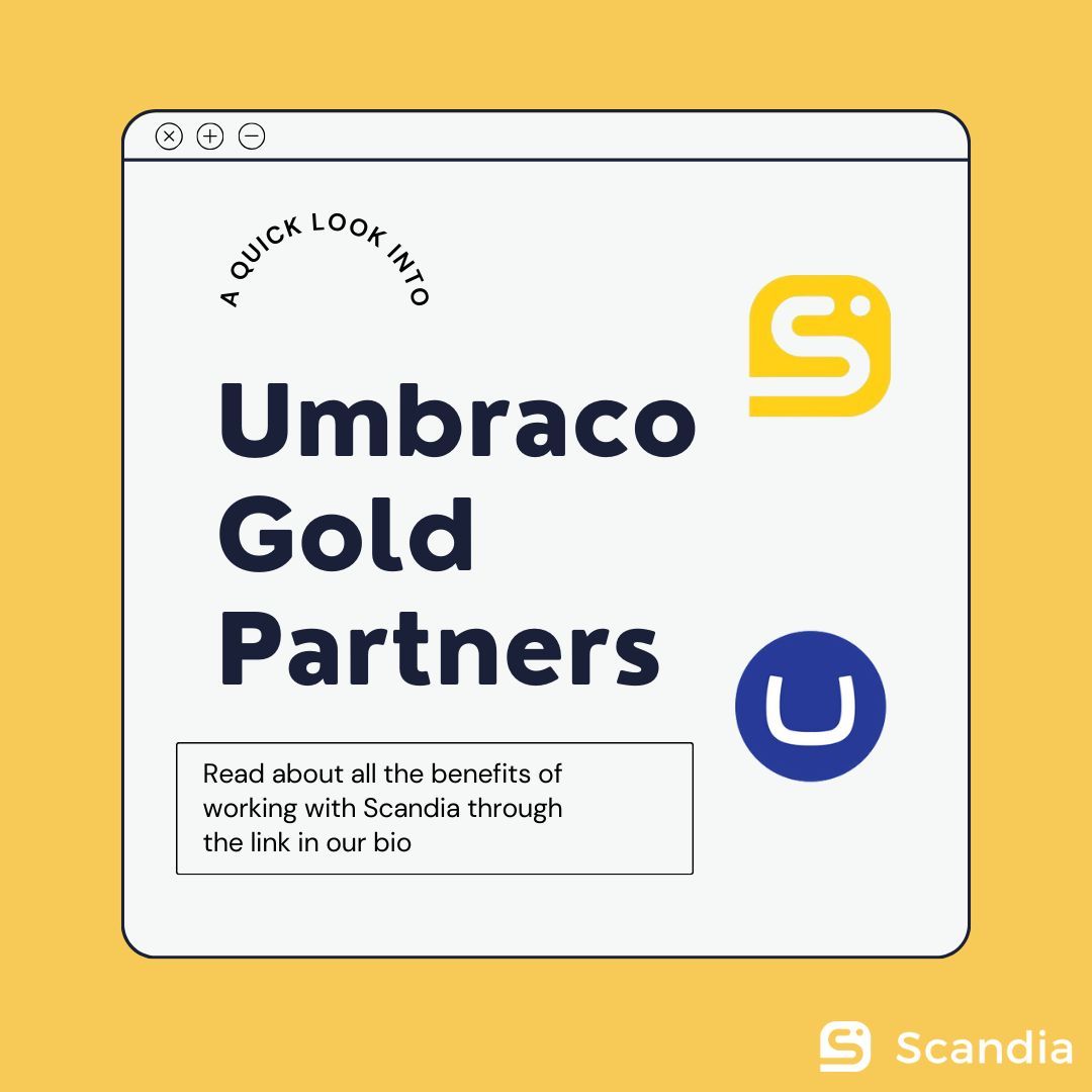 myscandia's tweet photo. Discover the advantages of collaborating with a certified Umbraco Gold associate like our team by reading our informative article!
https://t.co/Vuy8PFtF62 https://t.co/oHcy7oecVY