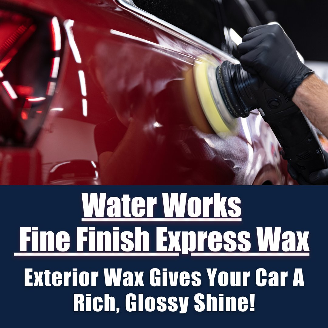 WaterWorksCS's tweet photo. Our Fine Finish Express Wax will give your vehicle’s exterior the royal treatment! 

Do right by  your car and book your Express Wax TODAY at  
https://t.co/4rQZrdN1Hw 
  
#CleanCar #CarWax #CarDetailing #AutoSpa #WaterWorksAutoSpa #Cars https://t.co/AuQRrtFXON