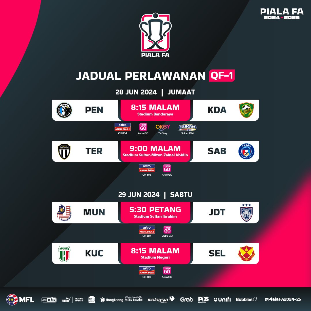 Malaysian Football League tweet media
