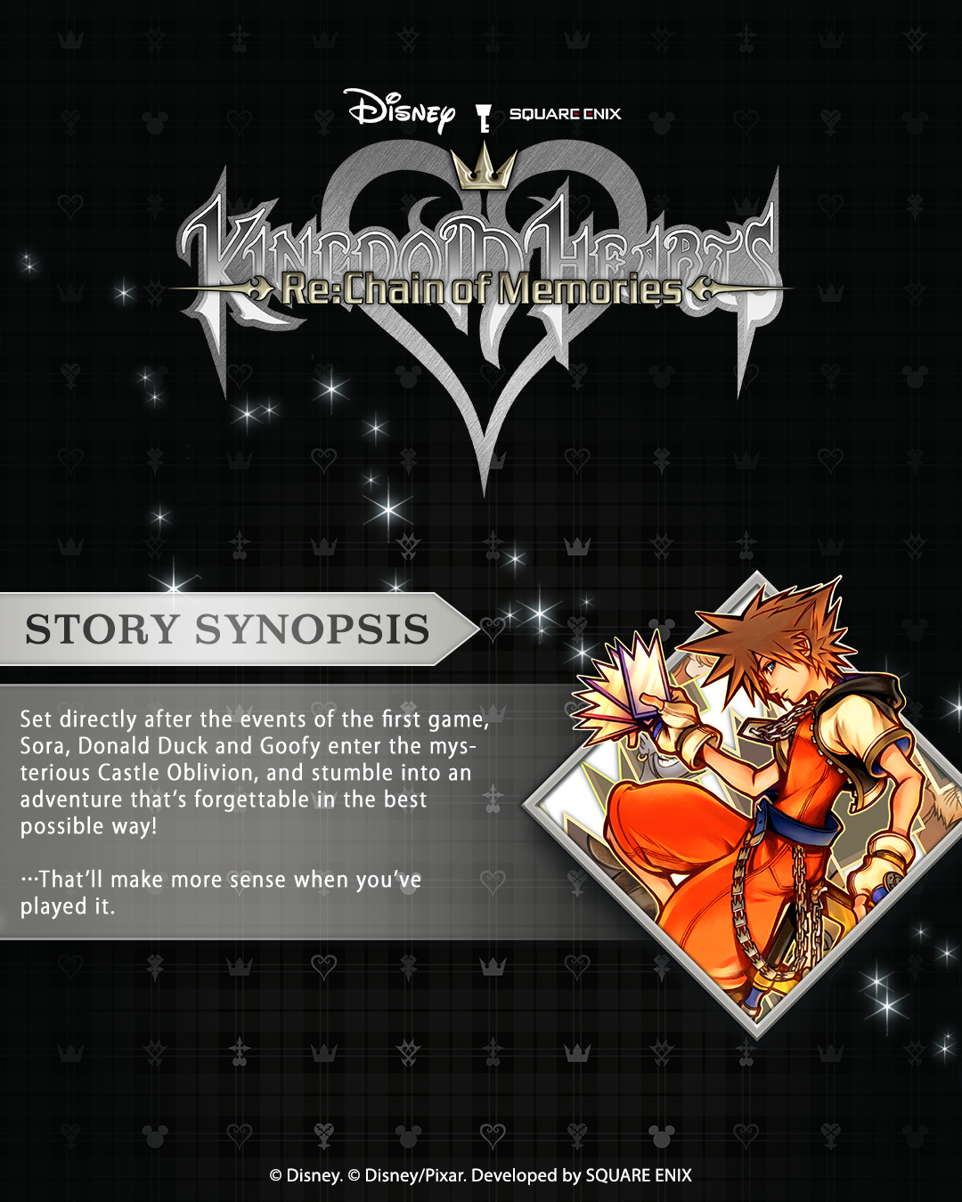 KINGDOM HEARTS on X: &ldquo;Kingdom Hearts Re:Chain of Memories 
