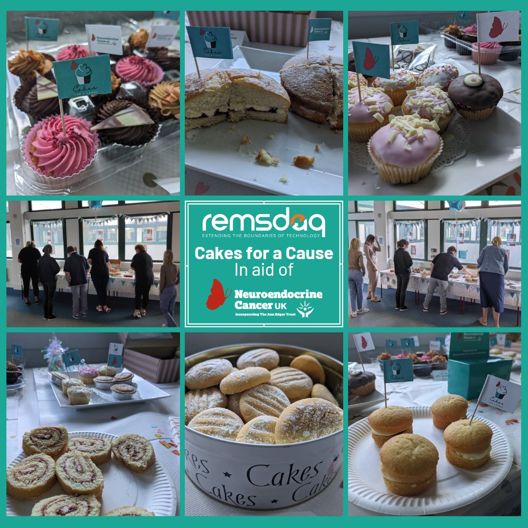 Remsdaq Ltd (@remsdaq) on Twitter photo We are proud to announce that we raised over £300 for <a href="/ncukcharity/">Neuroendocrine Cancer UK #NotJustNECancer</a> with our "Cakes for a Cause" event. Huge thanks to our generous team!
Read more about our efforts here remsdaq.com/wp-content/upl…
#Remsdaq #Charity #NeuroendocrineCancer #CakesForACause #UKMFG #NotNECancerUK We are proud to announce that we raised over £300 for <a href="/ncukcharity/">Neuroendocrine Cancer UK #NotJustNECancer</a> with our "Cakes for a Cause" event. Huge thanks to our generous team!
Read more about our efforts here remsdaq.com/wp-content/upl…
#Remsdaq #Charity #NeuroendocrineCancer #CakesForACause #UKMFG #NotNECancerUK 