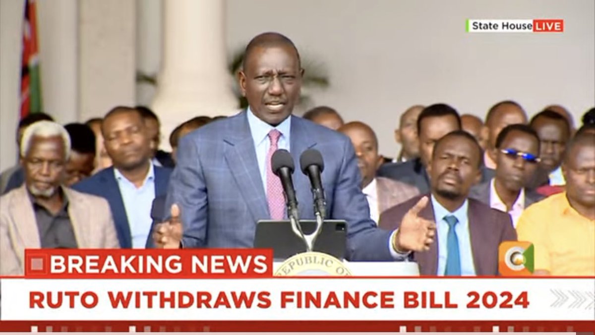 Hali ilivyo  #RutoMustGo