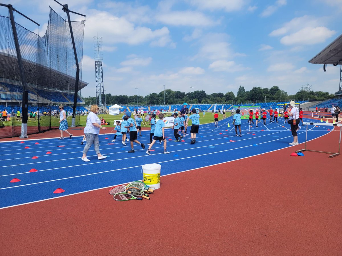 A great day of athletics at the Alexander Stadium for some of our Year 3 and Year 4 children. <a href="/WheelersLanePri/">WheelersLane Primary</a>