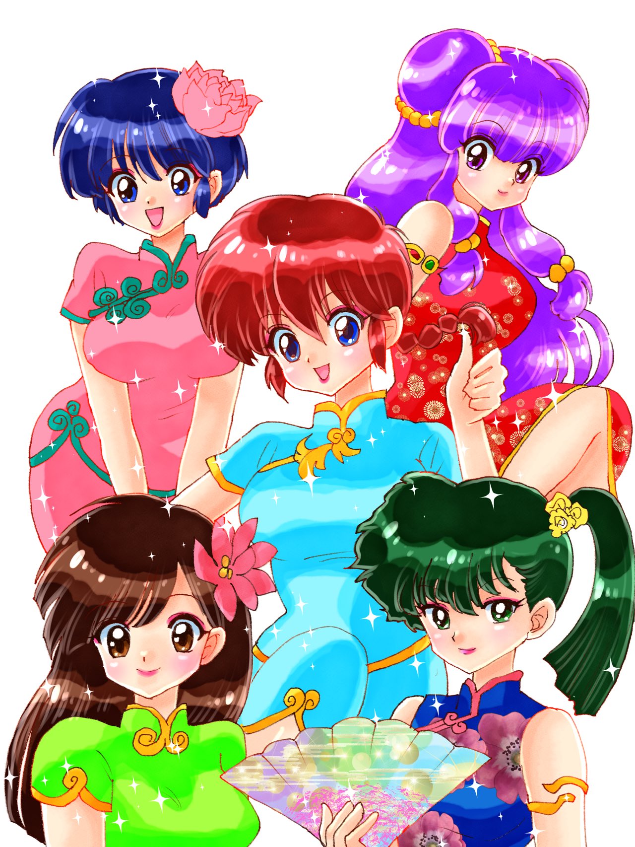 らんま＆あかね＆シャンプー カード （🍉中川翔子🍉🐈‍⬛ on X