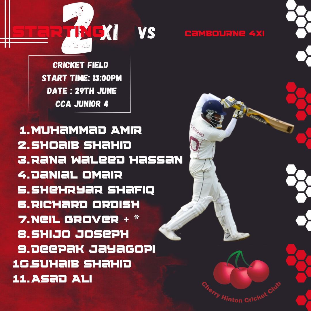 Cherry Hinton Cricket Club tweet media