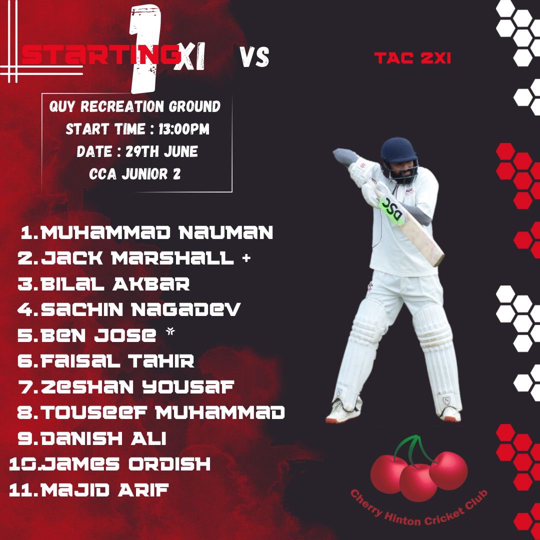 Cherry Hinton Cricket Club tweet media