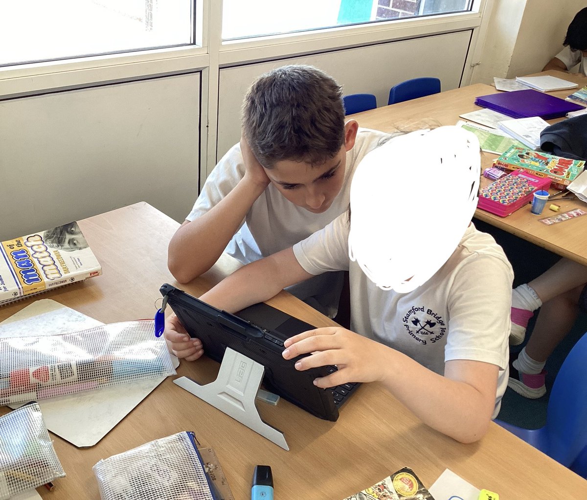 sbps_deer's tweet photo. In Computing today, we looked at our new topic which includes using the coding, backgrounds and sounds on Scratch. We practiced adding a sprite, changing the background and adding a sound in #sbpsComp https://t.co/8rSSIyTjcZ