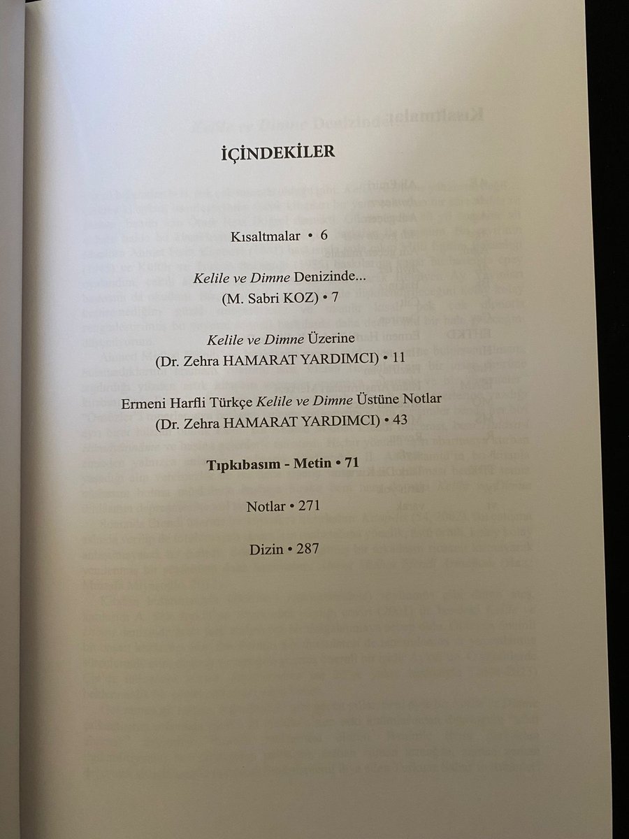 Turkuaz Gururla Sunar;

Ermeni Harfli Türkçe Kelile ve Dimne
Dr. Zehra Hamarat Yardımcı, M. Sabri Koz. Turkuaz Yayınları 2024. 16 x24 cm . 294 sf.
Turkuaz Yayınları olarak 38. kitabımızı bugün matbaadan teslim almış ve kitapseverlere sunmanın verdiği haklı gururu yaşıyoruz.