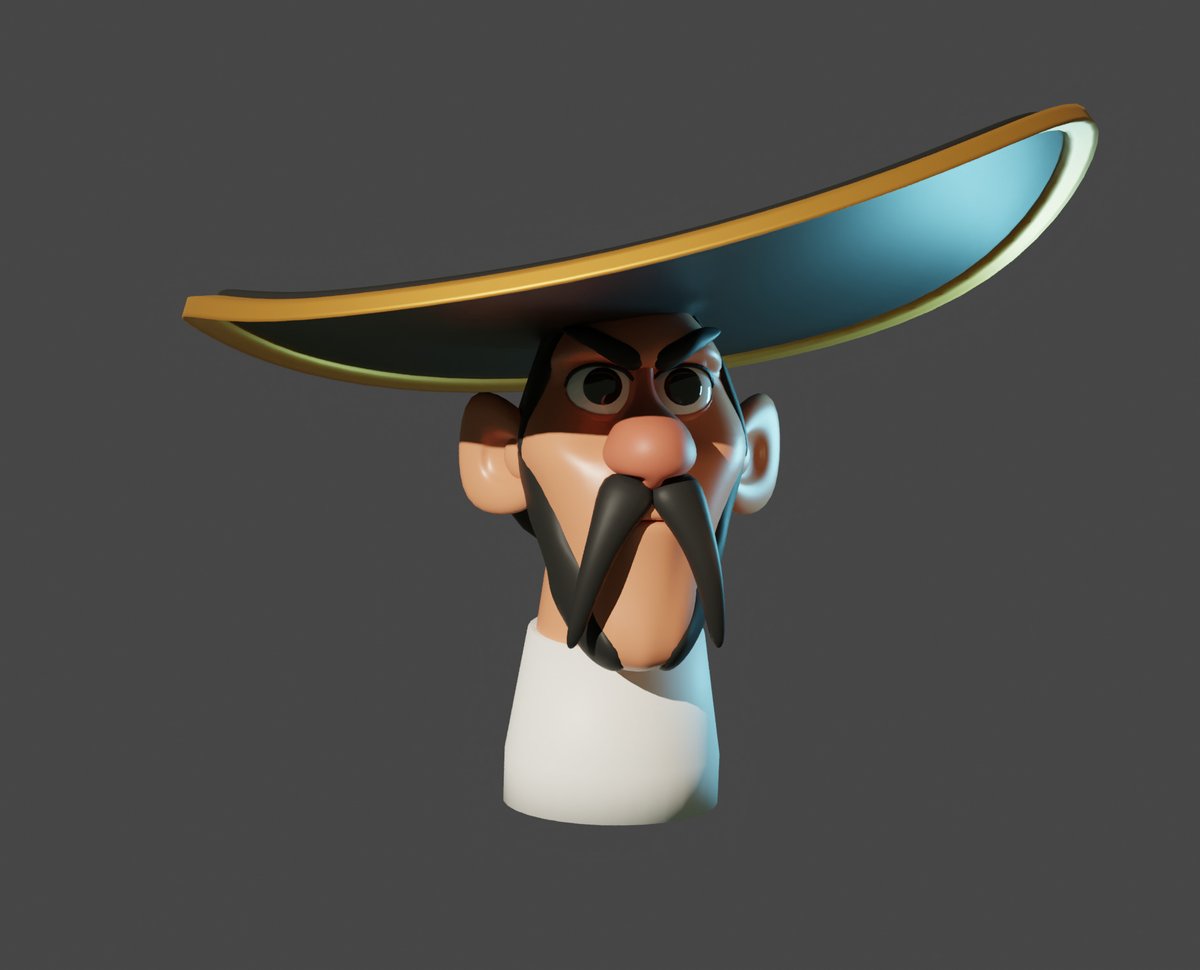 Error404Zheng's tweet photo. Learning  sculpt character's head in Blender.7.  head character by @charactercube .The other model is based on my previous character.https://t.co/RaomcDkGjt
 
#blender #blender3d #sculpture #blendersculp #cartoon #headsculp https://t.co/9dAAHyAc32