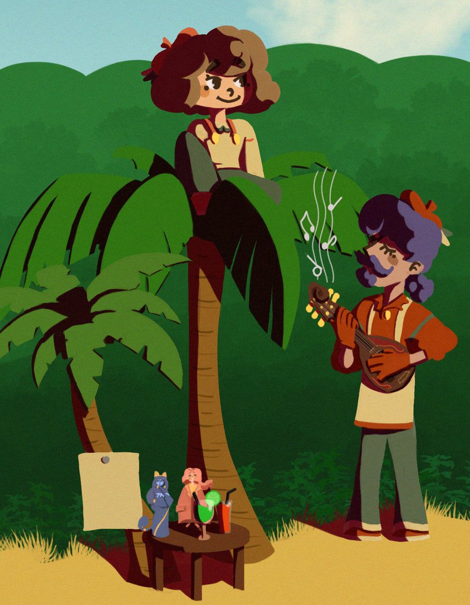 Hey, on vous a manqué pendant ces quelques jours ?  
On travaille d'arrache-pied pour peaufiner le financement avec <a href="/Kissbankers/">KissKissBankBank</a> qui arrive très vite, donc soyez à l'affût ! ✨
Plus d'info : tinyurl.com/NinaEtYuri 👈