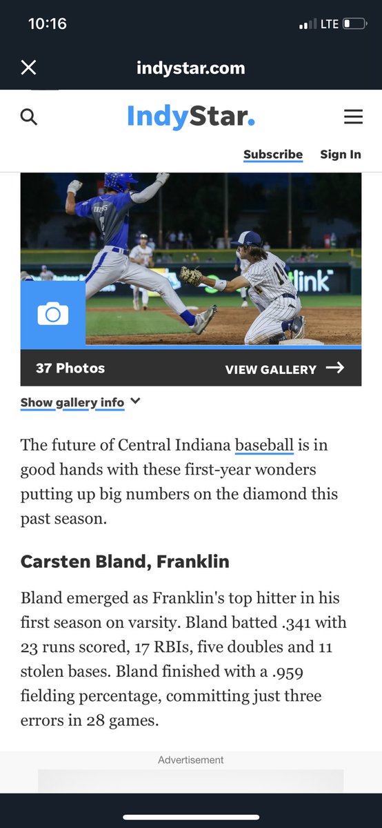 Franklin Grizzly Cubs Baseball tweet media
