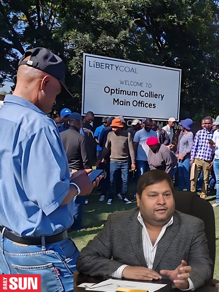 dailysunsa's tweet image. Hope for jobless at ex-Gupta-owned mine  #guptas #miners #optimumcoalmine #jobs FOLLOW THE LINK TO READ MORE: snl24.com/dailysun/news/…