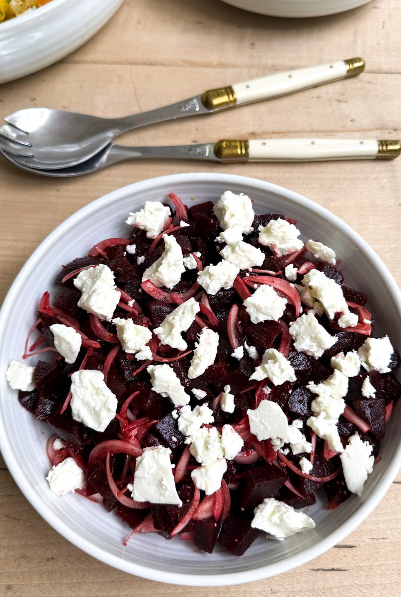 Indulge in a delightful summer treat with this delicious, tangy beetroot and feta salad. Simple to prepare, it's beautifully enhanced with a drizzle of Mellow Yellow balsamic dressing. 🥗💛

Click this link to find the recipe: farrington-oils.co.uk/recipes/