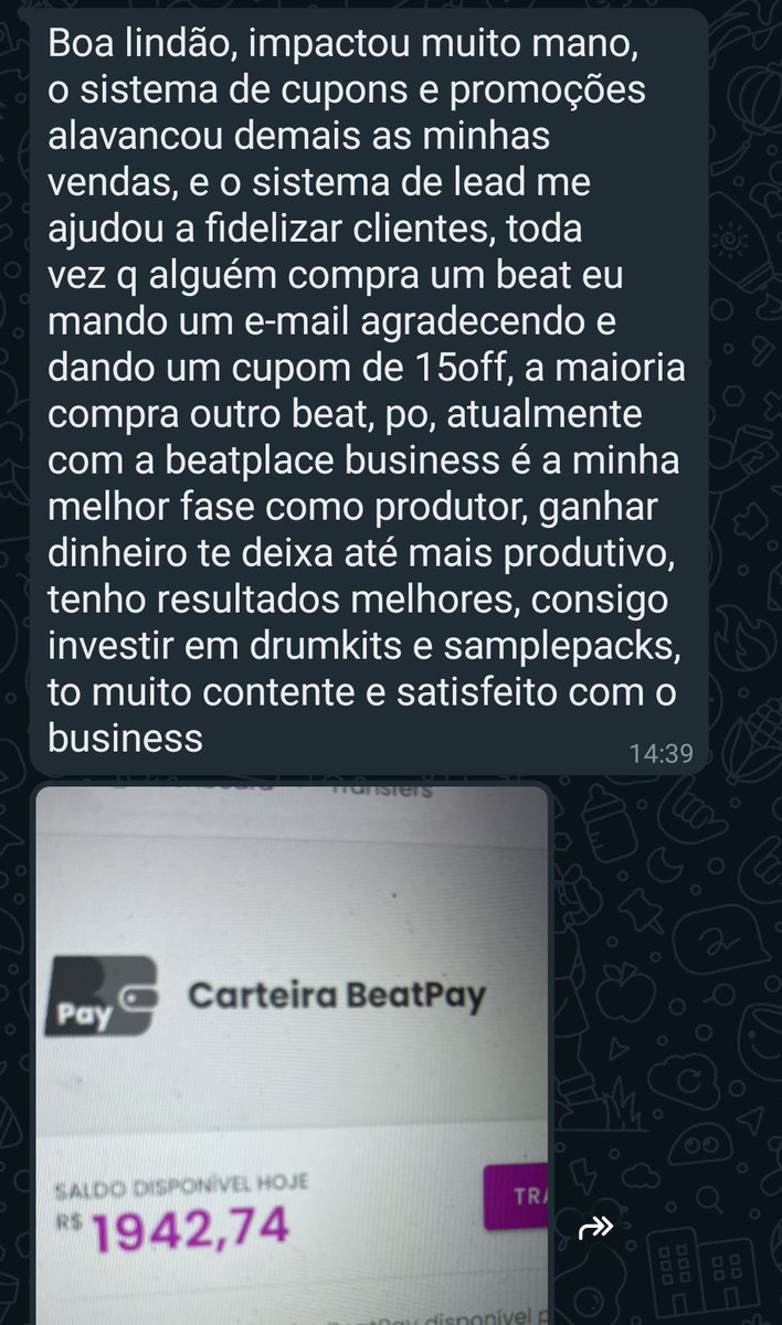 beatplaceco's tweet photo. @elbr_ramos Vem com nós que é sucesso 🤑 https://t.co/Ig9BKOsV4S
