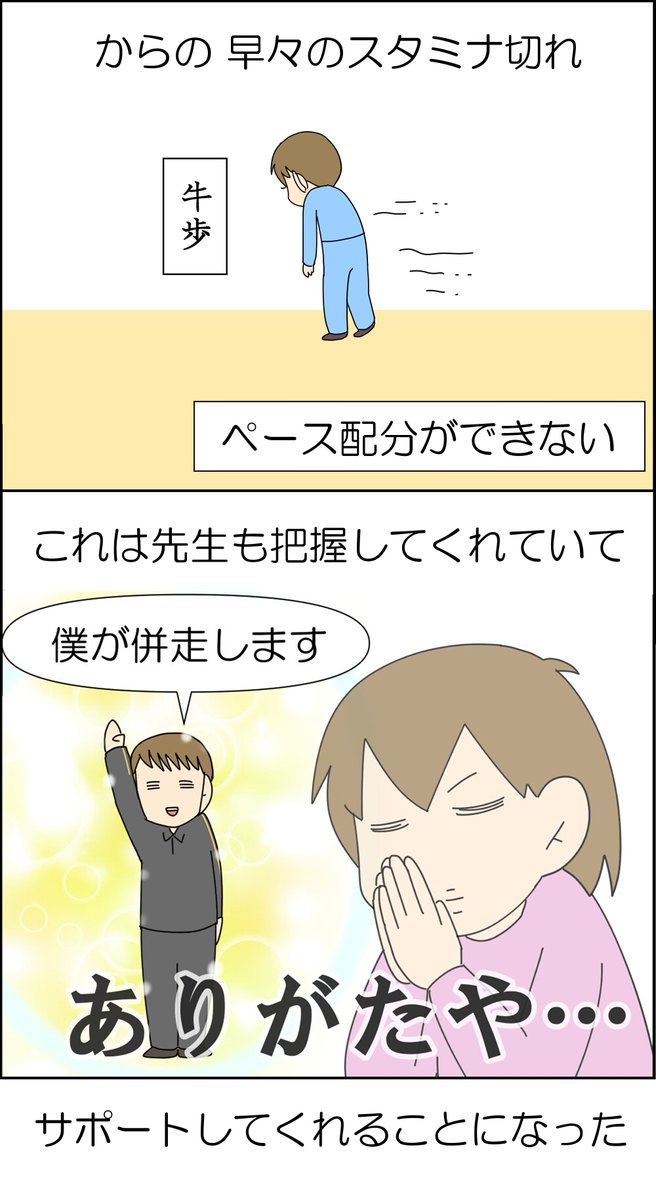 長距離走なのに全力疾走ぶっちぎり 2/2 