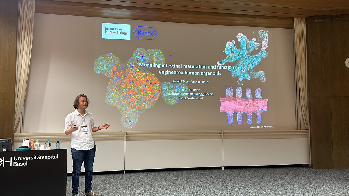 BaCell3D (@bacell3d) on Twitter photo Fantastic talk by <a href="/BeumerJoep/">Joep Beumer</a> about modeling intestinal maturation and function using organoids. Intestinal, colon and stomach organoid models, diabetes drug response, chrono cell tracing , editing cells, and moreee! <a href="/IHB_Research/">Institute of Human Biology</a> Fantastic talk by <a href="/BeumerJoep/">Joep Beumer</a> about modeling intestinal maturation and function using organoids. Intestinal, colon and stomach organoid models, diabetes drug response, chrono cell tracing , editing cells, and moreee! <a href="/IHB_Research/">Institute of Human Biology</a>