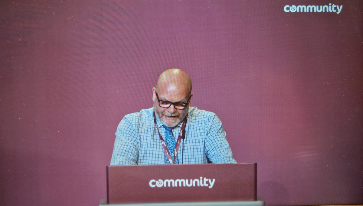 AndrewGutterid8's tweet image. Proud to speak at Community conference #oneunion