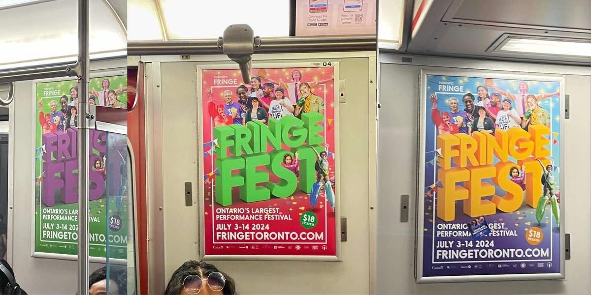 Hey Fringers! The Fringe Festival is one week away running July 3-14. Stay in the know on our Instagram for all immediate updates, discount codes, and other festival highlights. Further details and news are always available at fringetoronto.com